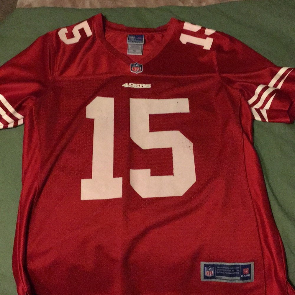 49ers Official NFL CRABTREE Jersey. #15 women’s.